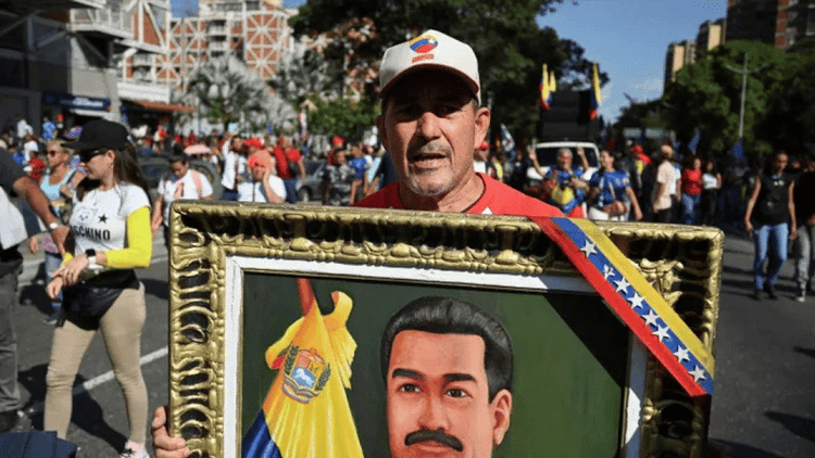 Protests in Venezuela demanding release of Maduro, his wife