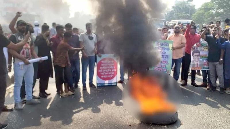 BNP protest in Gazipur blocks Dhaka-Mymensingh highway