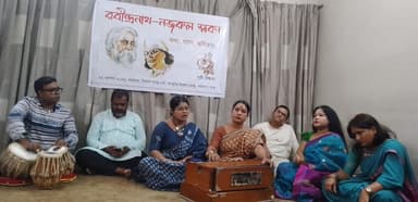 Remembering Rabindra-Nazrul in songs, poems, discussions