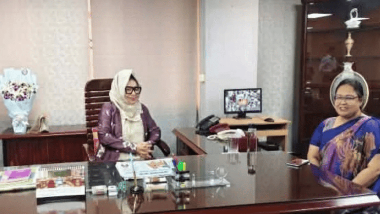 Afroza Abbas takes charge as Chairperson of Jatiya Mahila Sangstha