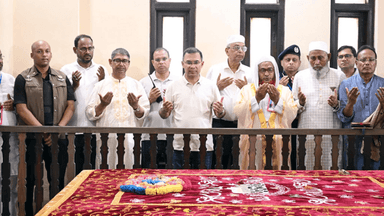 PM visits Maulana Bhashani’s grave in Tangail