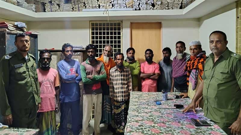 10 abducted fishermen rescued in Sundarbans