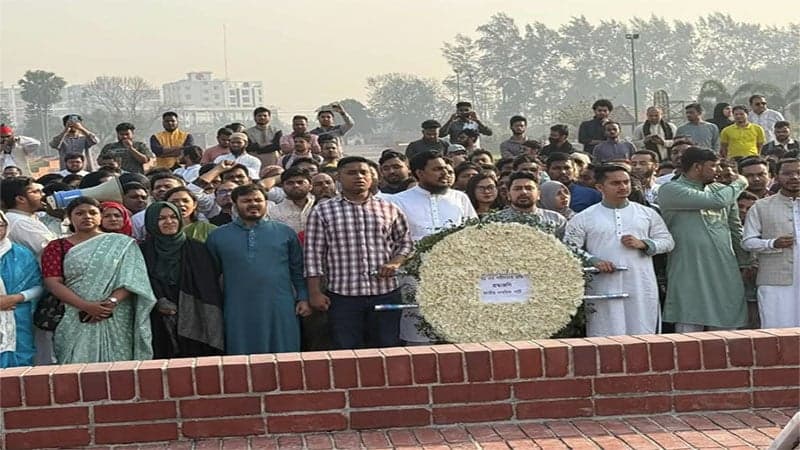 A new constitution, Constituent Assembly election needed: Nahid Islam
