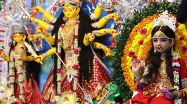 Maha Ashtami celebrated with Kumari Puja, Sandhi Puja