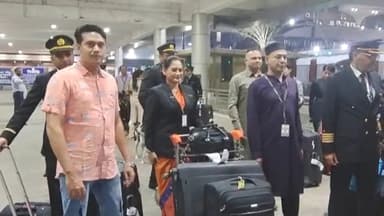 Biman crew stranded in Doha arrive home