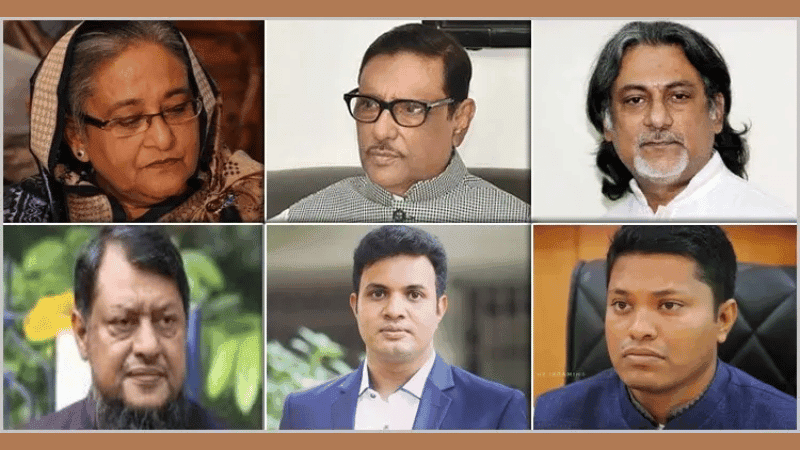 Presidents, GSs of Awami League, Jubo League and Chhatra League now death-row convicts