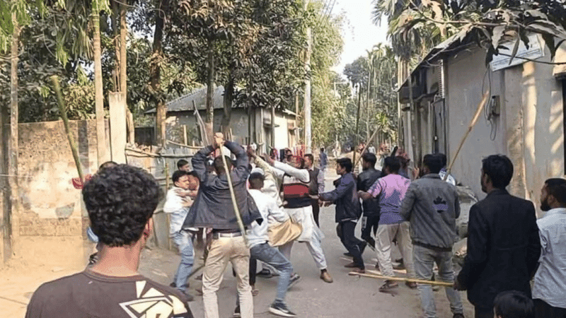 BNP-Jamaat clash in Lalmonirhat leaves 20 injured