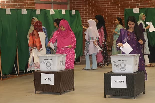 61 percent voter turnout in 10 female halls in Jahangirnagar University