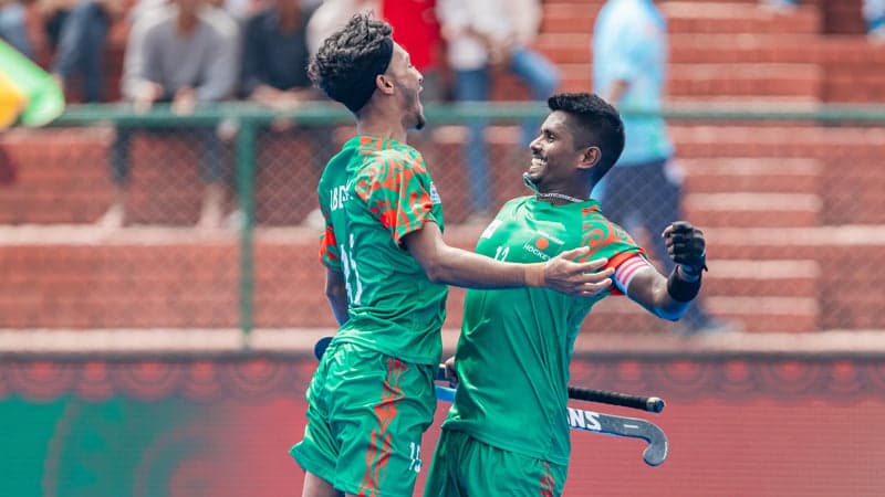Bangladesh thrashes Chinese Taipei 8-3 in Asia Cup Hockey