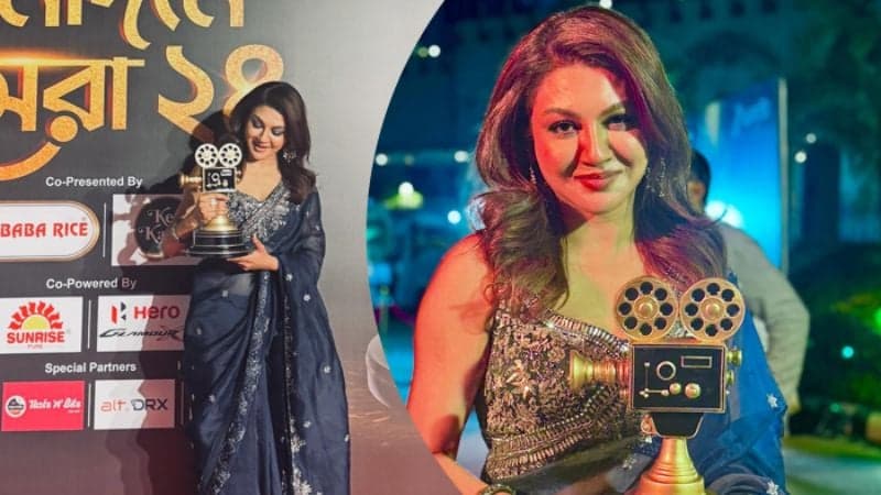 Bangladeshi star Joya Ahsan bags best actress in India