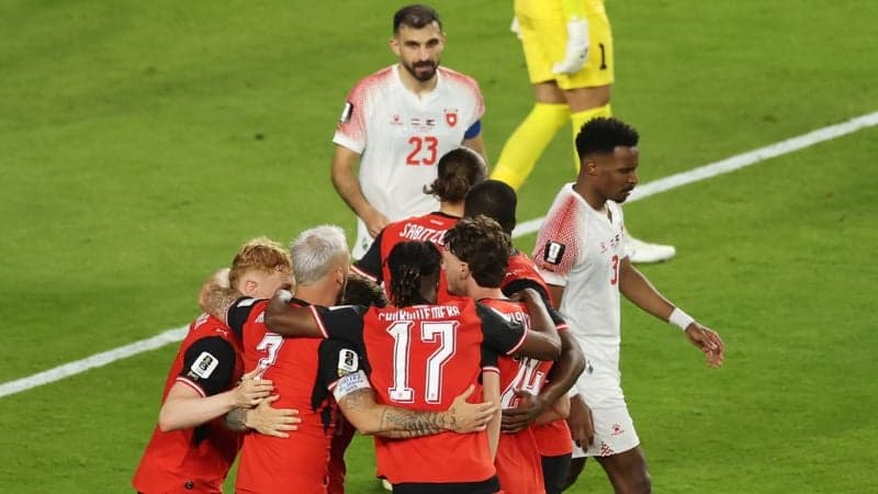 Austria 2-1 up after Jordan defensive error