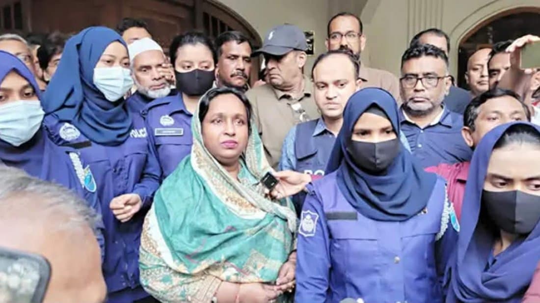 Ivy shown arrest in fesh murder case following recent bail