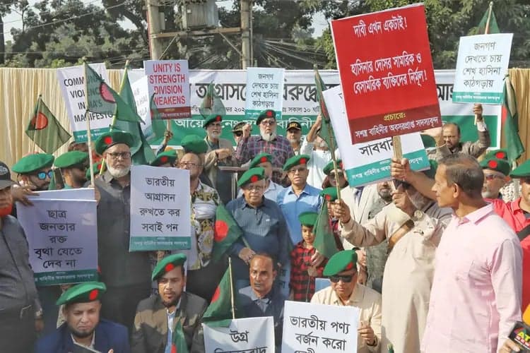 Retired Armed Forces officers urge to unite against ‘Indian aggression