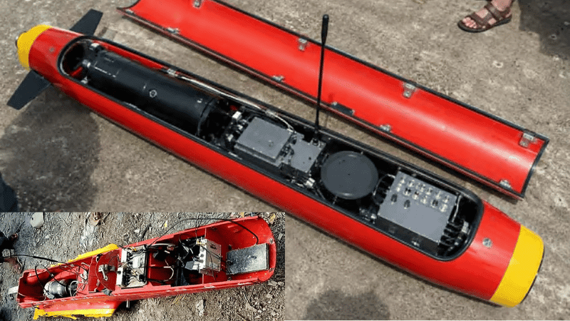 'Autonomous marine vehicle' emerges from Bay of Bengal