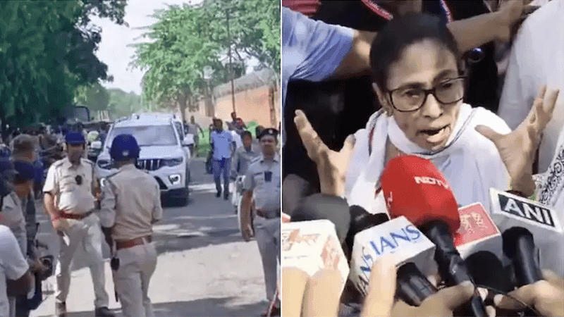 Bricks thrown at car, narrowly escaped death: Mamata Banerjee