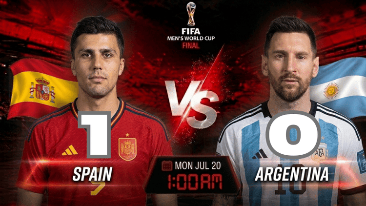 Spain vs Argentina —World Cup: Live score and match stats