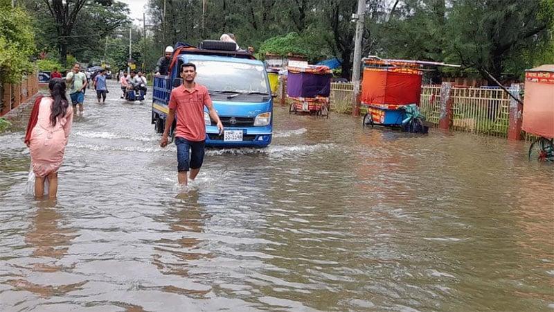 Flood hits Noakhali people again amid struggle for survival