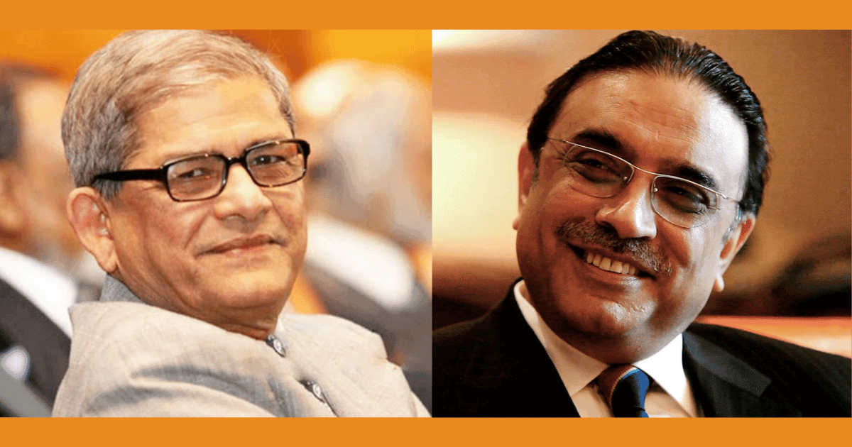 Pakistan President congratulates newly elected President Mirza Fakhrul