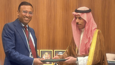 Humayun Kabir meets Saudi foreign minister, delivers PM’s letter