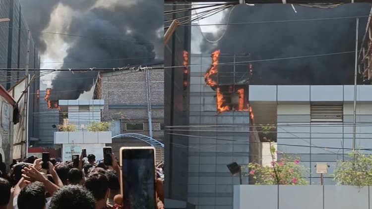 Fire breaks out at Essential Drug Intern'l in Tongi, 13 units deployed