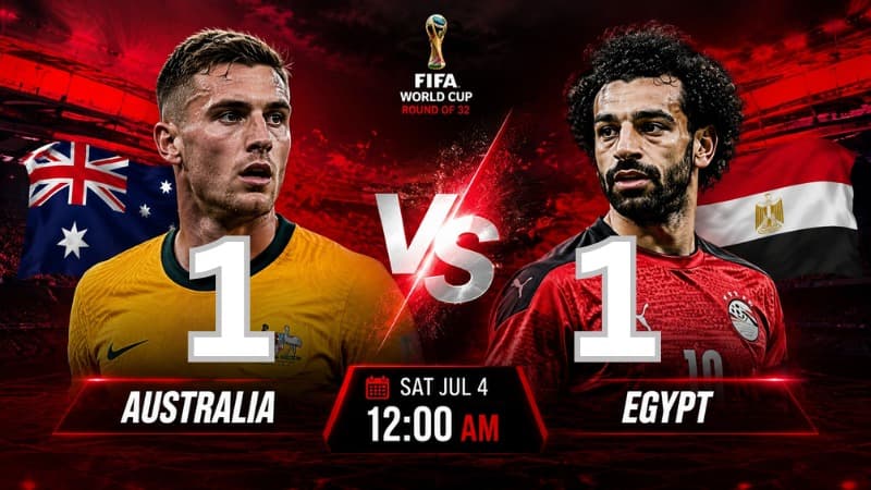 Australia vs Egypt—World Cup: Live score and match stats