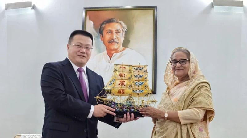 China congratulates PM Sheikh Hasina