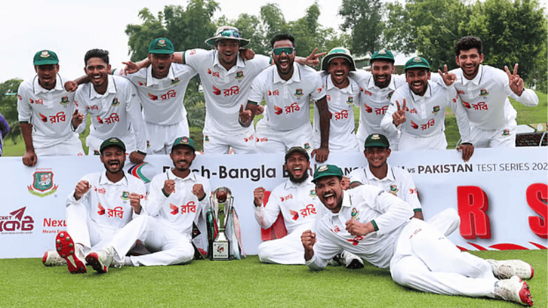 Historic series sweep over Pakistan up Bangladesh to seventh in ICC Test Rankings