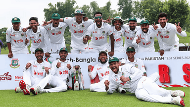 Historic series sweep over Pakistan up Bangladesh to seventh in ICC Test Rankings