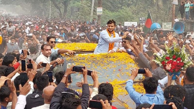 Shakib served show cause letter for breaching electoral rule