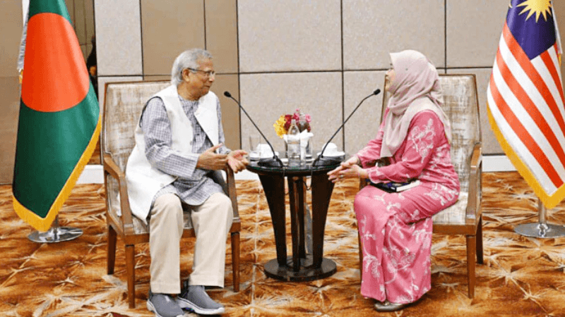Yunus holds meeting with Malaysia’s Education Minister