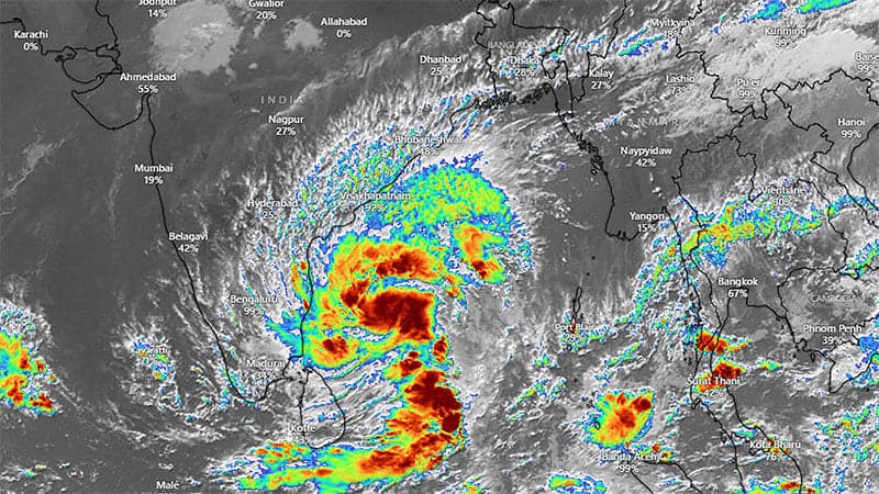 Deep depression intensifies into cyclone ‘Michaung’