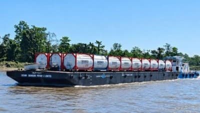 1,080 tonnes of methanol to be transported to Dhaka by river from Assam
