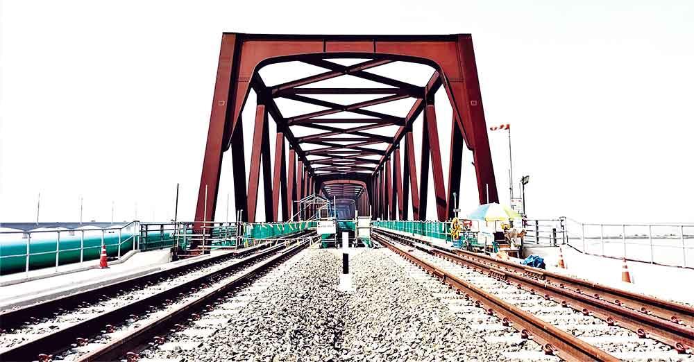 Jamuna Rail Bridge to open Jan next year