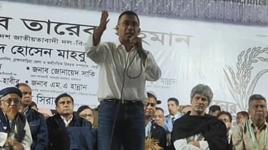 Tarique Rahman for performing Fajr prayers outside  polling stations to check vote rigging 