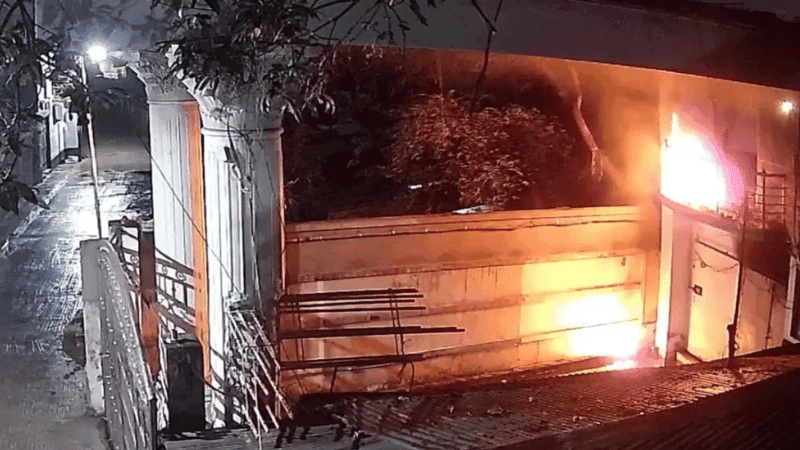 Arson attack targets ex-Minister Naufel's family home in Chattogram