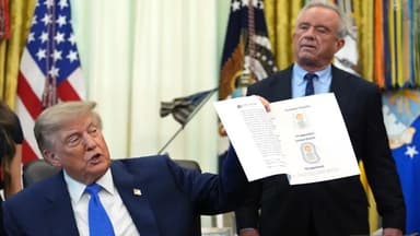 Trump moves to reduce childhood vaccines, doctors raise strong objections