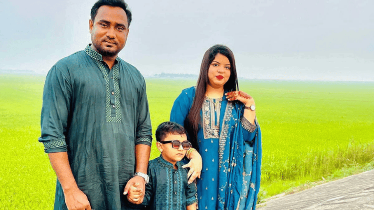 Husband-wife-child killed in road accident in Mithamoin