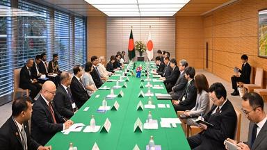 Japanese PM reiterates full support to CA's reform initiatives