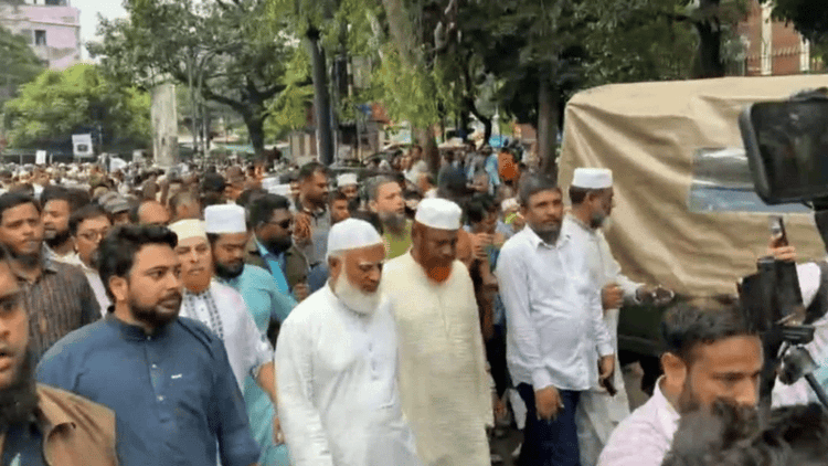 Police block 11-party alliance march to secretariat in Dhaka