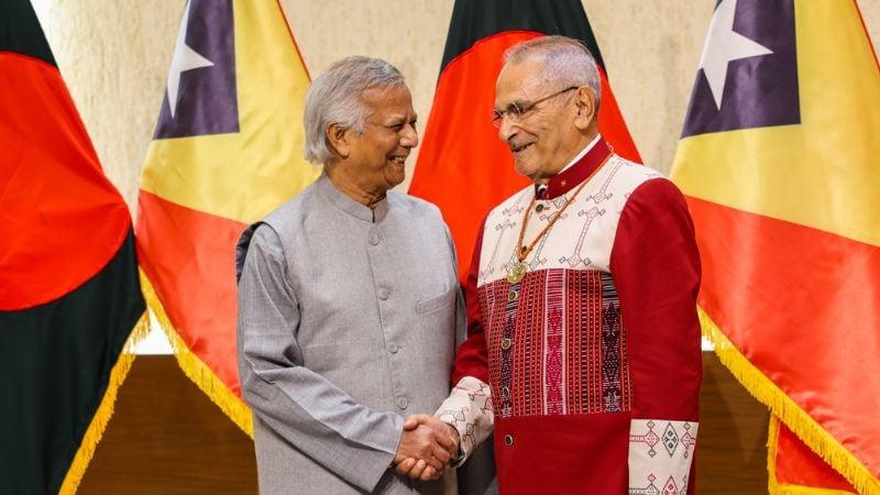 CA Yunus holds fruitful meeting with Timor-Leste President to strengthen ties