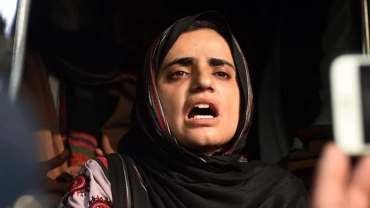 Pakistani rights activist Mahrang Baloch sentenced to life in prison