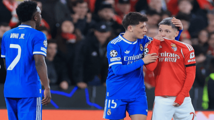 Argentine forward banned for racist comments against Vinicius