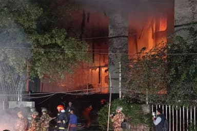Fire at Prothom Alo-Daily Star offices extinguished