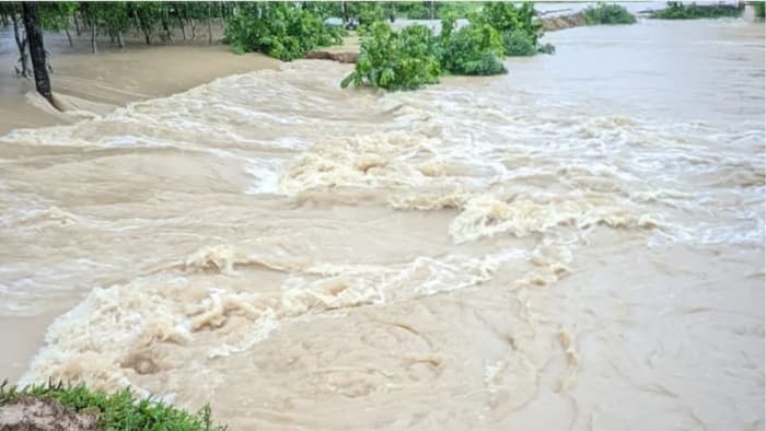 Dam breach at 14 points, 30 villages flooded in Feni