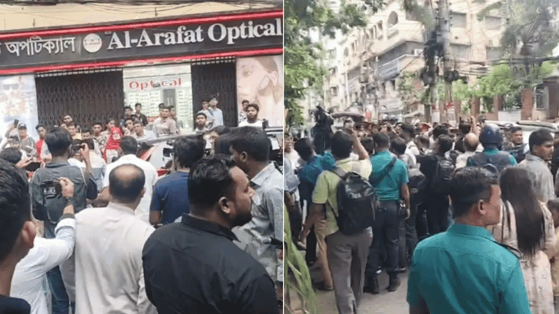 BNP-NCP activists face off in Chattogram over Habiganj attack protest