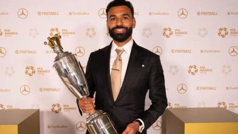 Salah makes history as PFA Player of the Year for 3rd time