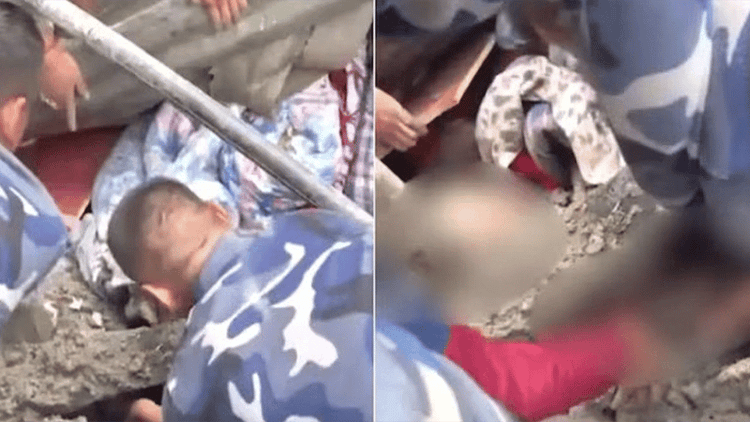 Six-year-old rescued alive from rubble three days after Nepal floods