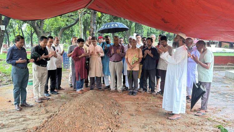 Remains of Ahmed Sofa relocated to Martyred Intellectuals Graveyard
