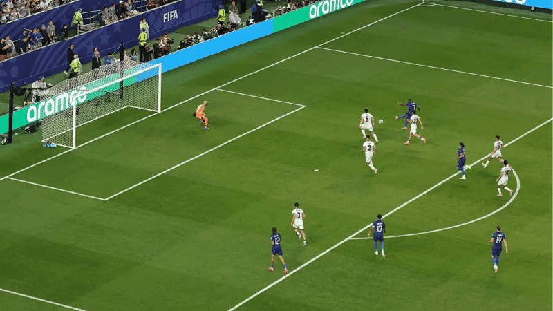 France take a commanding 3-0 lead over Iraq