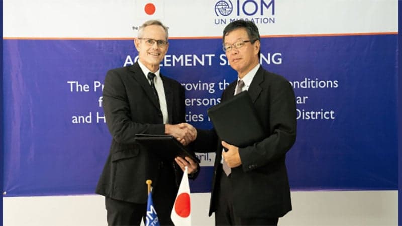 Japan provides $3.5 million in assistance for Rohingya
